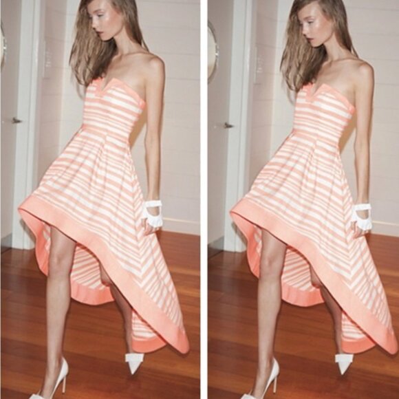 ALEXIS Icaria Strapless Asymmetric Hem Dress Size Small - Picture 1 of 11
